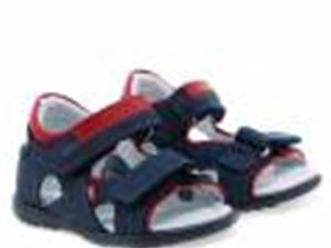 Emel Sandalen Blauw/rood